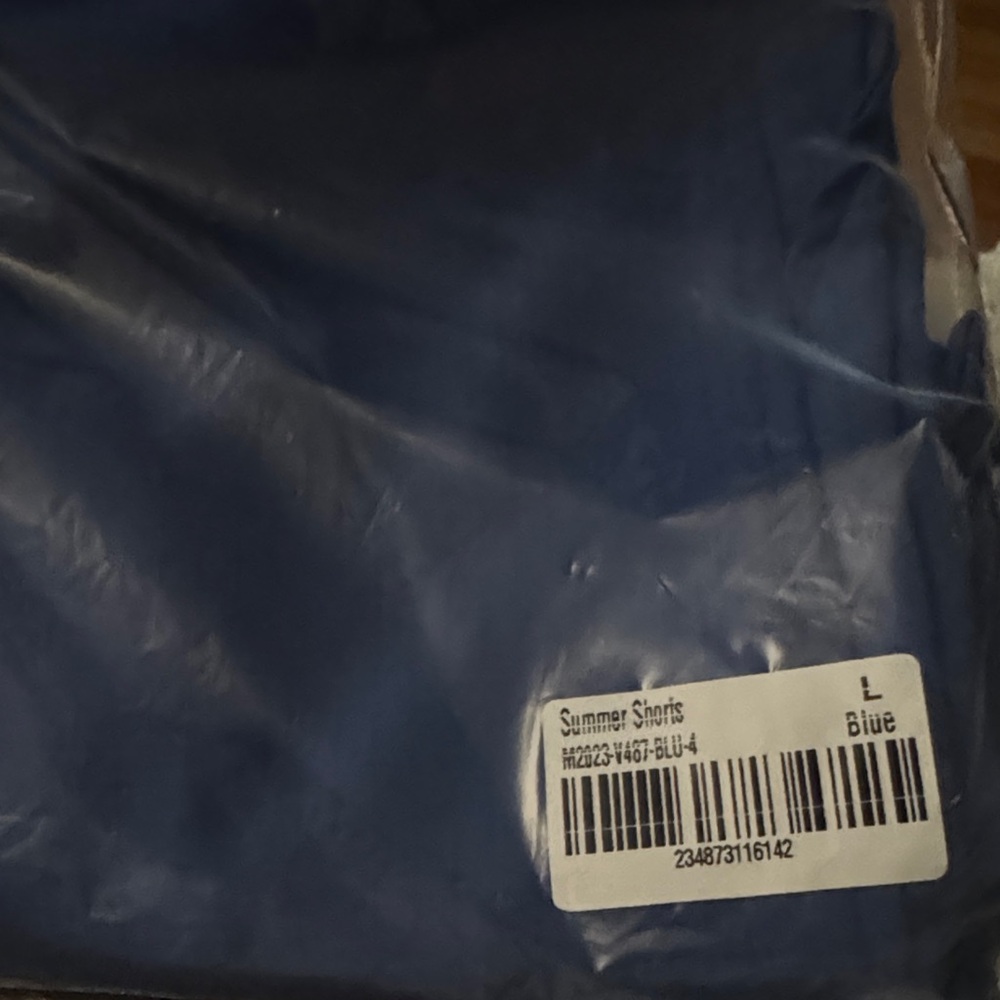 MNML Blue Athletic Shorts